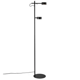 Nordlux Clyde LED Vloerlamp | 8W 2700K 350lm 827 | Dimbaar | Zwart Najlepsza cena
