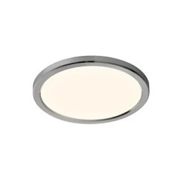 Nordlux Oja LED Plafondlamp | 14.5W 3000K/4000K 1600lm 830/840 | ip44 | Zilver Nie przegap