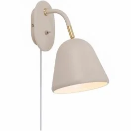 Kup online Nordlux Fleur LED Wandlamp | 1x E14 Max 15W | Dimbaar | Bruin