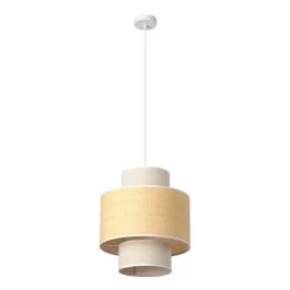 Ledvance LED Armatuur | Decor Wrap Cylinder Pendant E27 Beige Hit sprzedaży