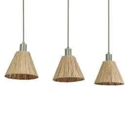 Ledvance LED Armatuur E27 | Decor Raffia Pendant Linear 3XE27 Green Hit cenowy