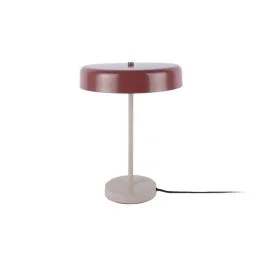 Leitmotiv Reina Palo LED Tafellamp | 2x E14 25W | Burgundy red w. warm grey Oferta limitowana