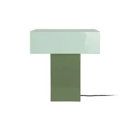 Dodaj do koszyka Leitmotiv Grato Recto LED Tafellamp | 1x E14 15W | Jungle green & grayed jade