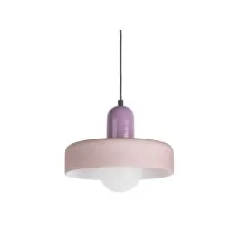 Leitmotiv Opaco Grato LED Hanglamp | 1x G9 5W | Light mauve & lavender Promocja