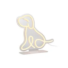 Bezpieczne zakupy Leitmotiv Neon Light Sitting LED Tafellamp | 5W | Yellow