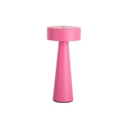 Leitmotiv Mini LED Ring Tafellamp | 1.5W | Oplaadbaar | Bright Pink Bezpieczne zakupy
