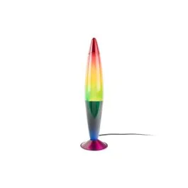 Premium Leitmotiv Rainbow Rocket Lava Tafellamp | 1x E14 R39 25W | Multicolor