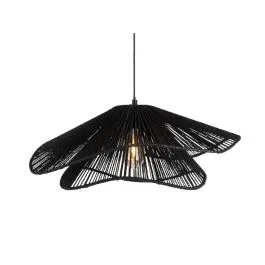 Leitmotiv Sombra Double LED Hanglamp | 1x E27 25W | Black Cena promocyjna