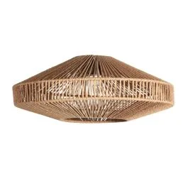 Anne Light Lampenkap | Lampenkap Ø40Cm – Touw Kap Met Ronde Vorm E27 Premium