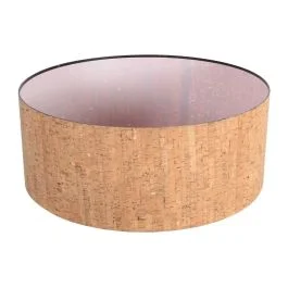 Steinhauer Lampenkap | Lampenkap Ø50Cm – Natuurlijke Kurkstructuur Look E27 Ekspresowa dostawa