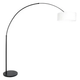 Okazja Steinhauer Sparkled Light LED Vloerlamp | 1x E27 40W | Dimbaar | Wit/Zwart