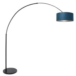 Steinhauer Sparkled Light LED Vloerlamp | 1x E27 40W | Dimbaar | Blauw/Zwart Tylko do końca tygodnia