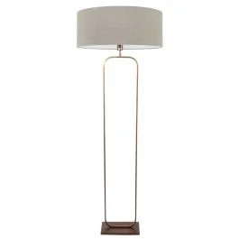 Taniej Steinhauer Stang LED Vloerlamp | 1x E27 | Dimbaar | Brons/Grijs