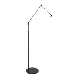 Steinhauer Prestige Chic LED Vloerlamp | 1x E27 40W | Dimbaar | Zwart Hit sprzedaży