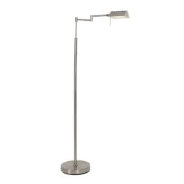 Mexlite GlowGo LED Staande Leeslamp | 6W 2700K 550lm 927 | Dimbaar | Staal Ekspresowa dostawa