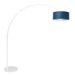 Wyprzedaż Steinhauer Sparkled Light LED Vloerlamp | 1x E27 40W | Dimbaar | Blauw/Wit