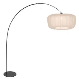 Anne Light Anne-Curve LED Vloerlamp | 1x E27 | Dimbaar | Zwart Oferta