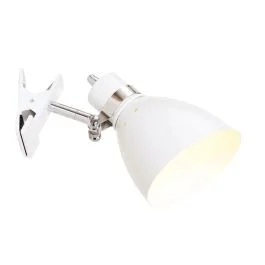 Kup online Steinhauer Spring LED Knijpspot | 1x E27 40W | Dimbaar | Staal/Wit
