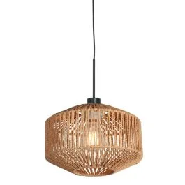 Anne Light Ropex LED Hanglamp | 1x E27 | Dimbaar | Creme/Zwart Oferta czasowa