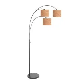Hit cenowy Steinhauer Sparkled Light LED Vloerlamp | 3x E27 | Zwart