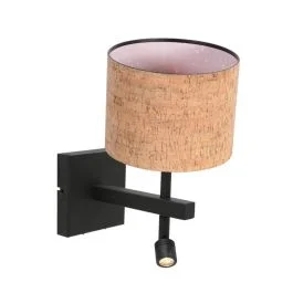 Steinhauer Stang Wandlamp | LED + 1x E27 | Zwart Rabat