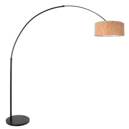 Wysoka jakość Steinhauer Sparkled Light LED Staande Booglamp | 1x E27 40W | Dimbaar | Zwart