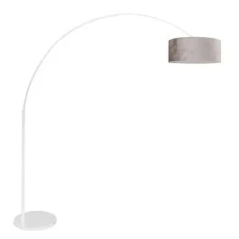 Steinhauer Sparkled Light LED Vloerlamp | 1x E27 40W | Dimbaar | Wit/Zilver Wyprzedaż