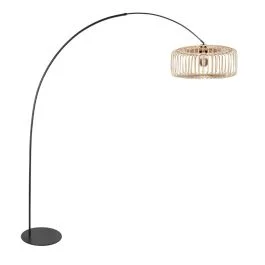 Anne Light Anne-Curve LED Vloerlamp | 1x E27 40W | Dimbaar | Zwart Szybka dostawa