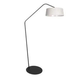 Anne Light Anne-ZigZag LED Vloerlamp | 1x E27 40W | Dimbaar | Zwart Super okazja