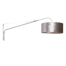 Steinhauer Elegant Classy LED Wandlamp | 1x E27 40W | Dimbaar | Staal/Zilver Wyprzedaż