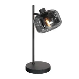 Hit sprzedaży Mexlite Tenebris LED Tafellamp | 1x E14 40W | Dimbaar | Zwart