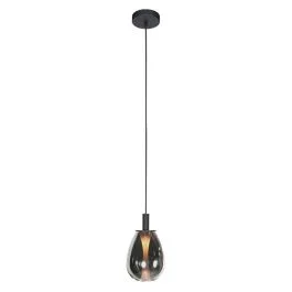Taniej Steinhauer Glimsy LED Hanglamp | 6W 2700K 570lm 927 | Dimbaar | Zwart
