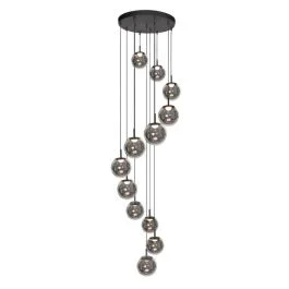 Najlepsza cena Steinhauer Bollique LED Hanglamp | 72W 2700K 7200lm 927 | Dimbaar | Zwart