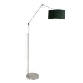Steinhauer Prestige Chic LED Vloerlamp | 1x E27 40W | Dimbaar | Groen/Staal Darmowy zwrot