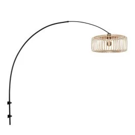 Tylko dziś Steinhauer Breeza-Beache LED Wandlamp | 1x E27 40W | Dimbaar | Naturel/Zwart