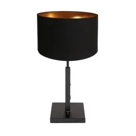 Zamów dziś Steinhauer Stang LED Tafellamp | 1x E27 40W | Dimbaar | Zwart