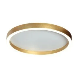 Hit sprzedaży Steinhauer Ringlux LED Plafondlamp | 30W 2700K 3600lm 927 | Dimbaar | Goud