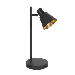 Rabat Mexlite Oeroe LED Tafellamp | 1x E14 40W | Dimbaar | Goud/Zwart