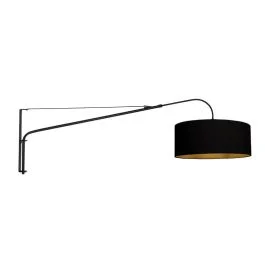 Steinhauer Elegant Classy LED Wandlamp | 1x E27 40W | Dimbaar | Zwart Rabat