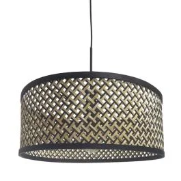 Ograniczona ilość Steinhauer Sparkled Light LED Hanglamp | 1x E27 40W | Dimbaar | Naturel/Zwart