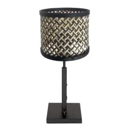 Steinhauer Stang LED Tafellamp | 1x E27 40W | Dimbaar | Naturel/Zwart Bestseller