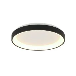 Rabat Steinhauer Ringlede LED Plafondlamp | 20W 2700K 1600lm 927 | Dimbaar | Wit/Zwart