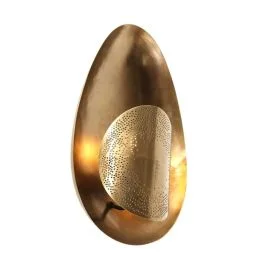 Ekspresowa dostawa Anne Light Brass LED Wandlamp | 1x E27 40W | Dimbaar | Brons