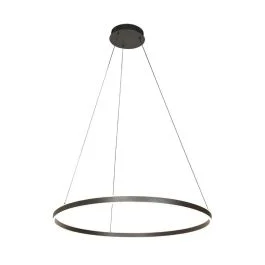Hit cenowy Steinhauer Ringlux LED Hanglamp | 60W 2700K 5400lm 927 | Dimbaar | Zwart