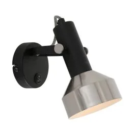 Mexlite Acier LED Wandlamp | 1x E27 40W | Dimbaar | Staal Tylko do końca tygodnia