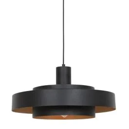 Rabat Anne Light Flinter LED Hanglamp | 1x E27 40W | Dimbaar | Zwart