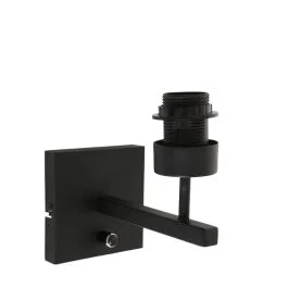 Ostatnia szansa Steinhauer Stang LED Wandlamp | 1x E27 40W | Dimbaar | Zwart