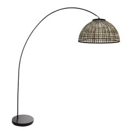 Steinhauer Solva LED Vloerlamp | 1x E27 | Zwart Najlepsza cena