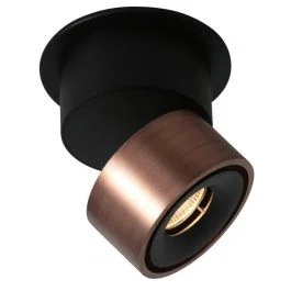 Mexlite Fez Ø78mm LED Downlighter | 8W 2700K 700lm 827 | Dimbaar | Brons Oferta