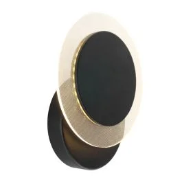 Kup teraz Steinhauer Lido LED Wandlamp | 8W 2700K 700lm 927 | Dimbaar | Wit/Zwart